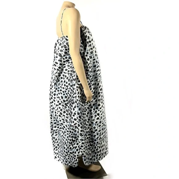 NWT Ganni Jacquard Column dress with pockets - Picture 4 of 14